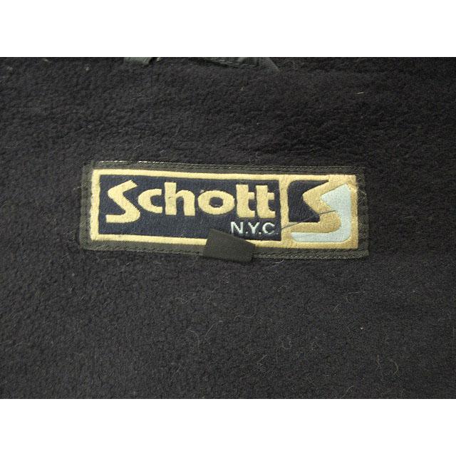 ショット SCHOTT 90s ナイロンジャケット ロゴ刺繍 ジップアップ