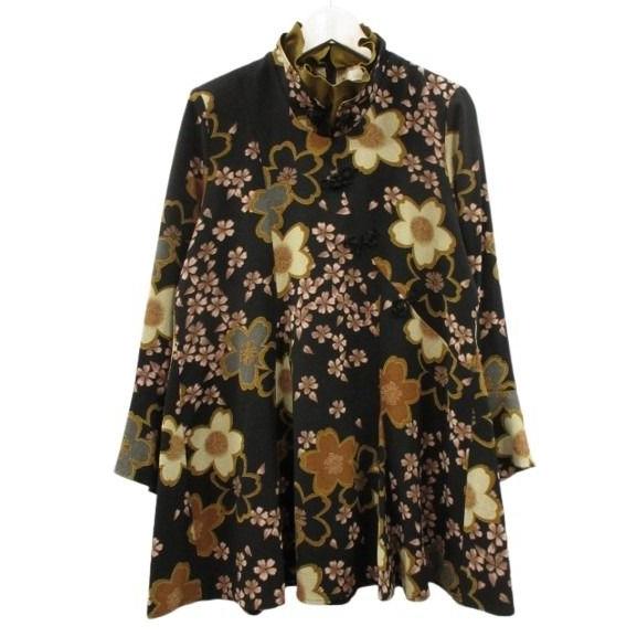 シセンドウ 詩仙堂 HITOSHI TAMURA ちりめん 縮緬 チュニック ブラウス