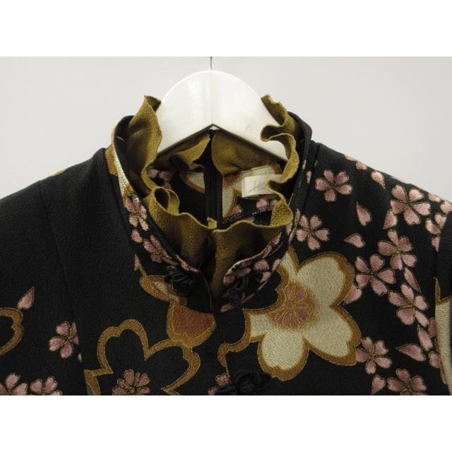 シセンドウ 詩仙堂 HITOSHI TAMURA ちりめん 縮緬 チュニック ブラウス