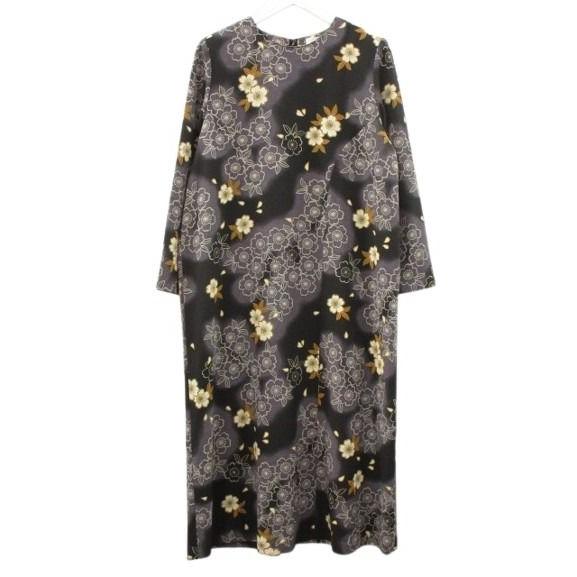 シセンドウ 詩仙堂 HITOSHI TAMURA ちりめん 縮緬 ワンピース 桜