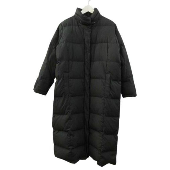 エディーバウアー EDDIE BAUER ロングダウンジャケット 長袖 ブラック