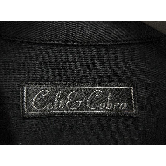 ケルト＆コブラ ウエスタンシャツ celt&cobra 黒 ブラック 【公式通販】