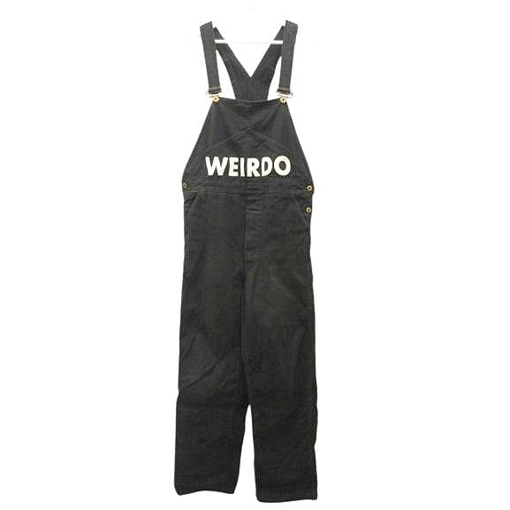 WEIRDO オーバーオール M ブラック WOLF BAIT-OVERALL WEIRDO オーバーオール M ブラック WOLF BAIT-OVERALL 【公式通販】