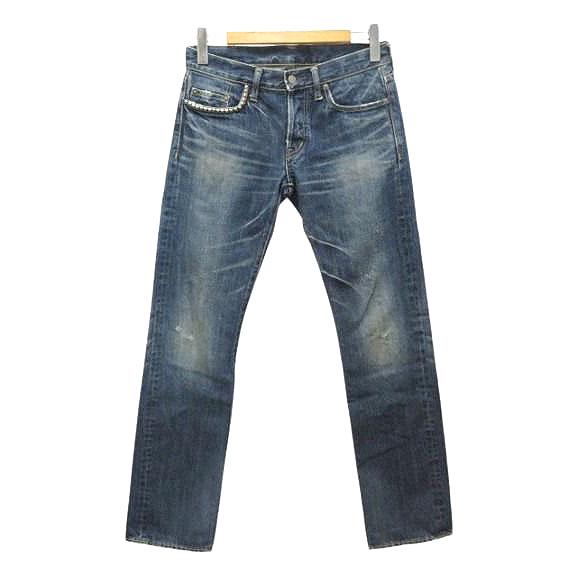 HYSTERIC GLAMOUR ヒステリックグラマー スタッズ デニム HYSTERIC GLAMOUR（ヒステリックグラマー） スタッズ デニムパンツ 4AP