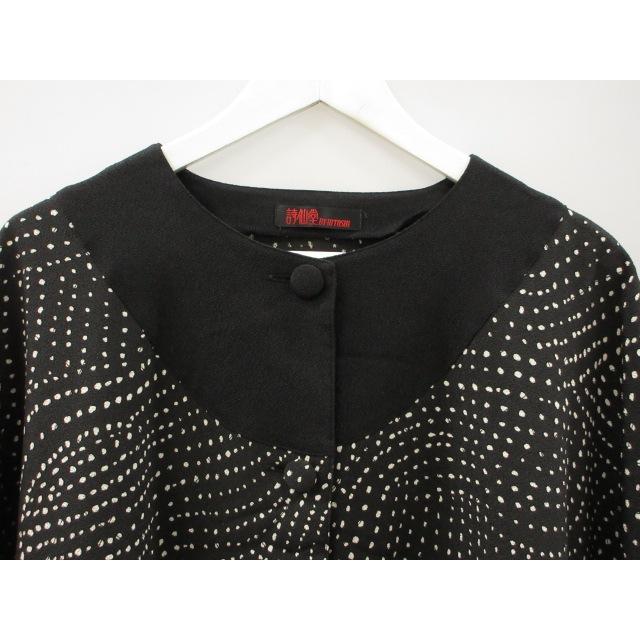 シセンドウ 詩仙堂 HITOSHI TAMURA ちりめん 縮緬 ポンチョ