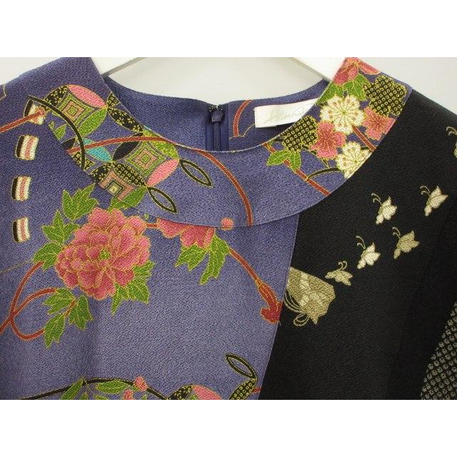 シセンドウ 詩仙堂 HITOSHI TAMURA ちりめん 縮緬 ワンピース