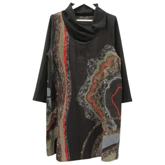 シセンドウ 詩仙堂 HITOSHI TAMURA ちりめん 縮緬 ワンピース