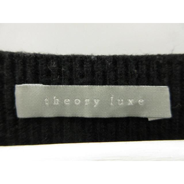 theory luxe（セオリーリュクス） ニット 長袖 クルーネック リブ