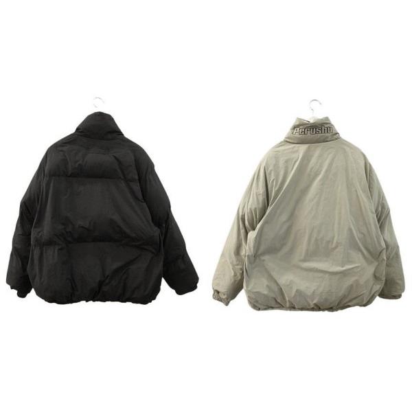 Perushu ペルーシュ リバーシブル 中綿 ジャケット PE333012BW M