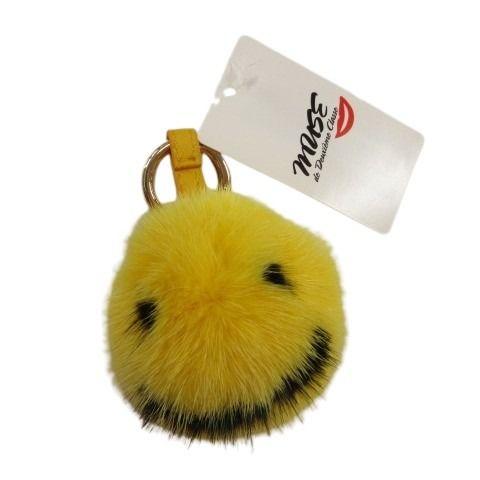 MusedeDeuxiemeClasseGOODGRIEFスマイルミンクチャーム 未使用品 ミューズ ドゥーズィエム クラス MUSE de Deuxieme Classe