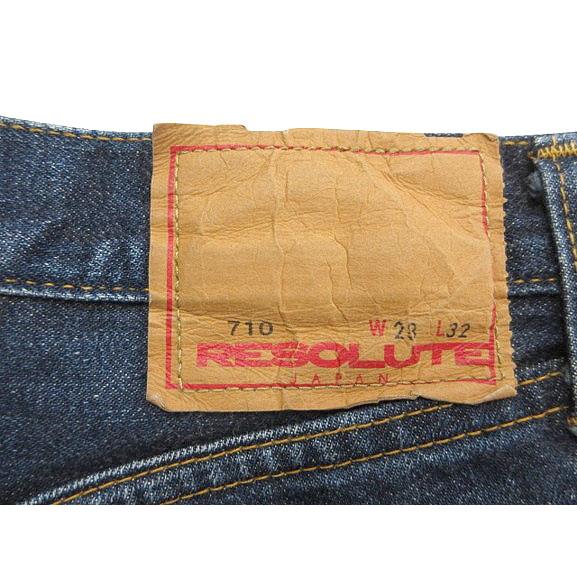 リゾルト RESOLUTE 710 デニムパンツ 28 ブルー セルビッチ ジーンズ 