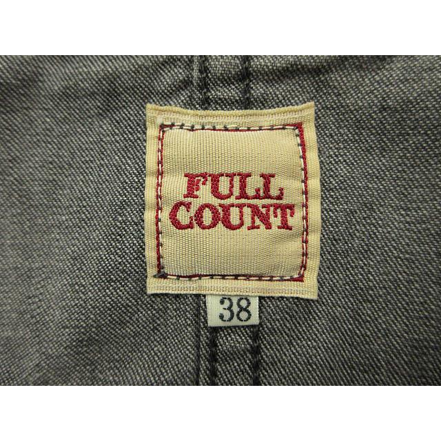 フルカウント FULLCOUNT デニム カバーオール チェンジボタン ワーク