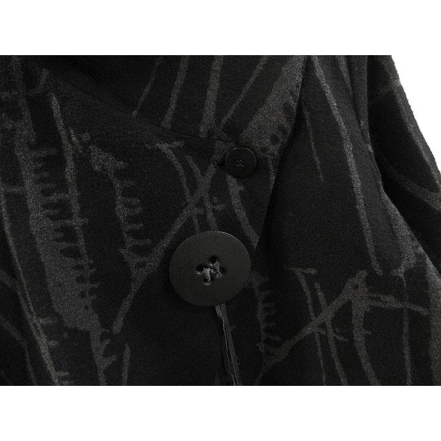 センソユニコ 芽風 レザーボタン ジャケット ショートコート