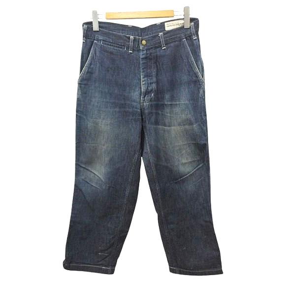 BONCOURA ボンクラ ワイド デニムパンツ 30 インディゴブルー ジーンズ 