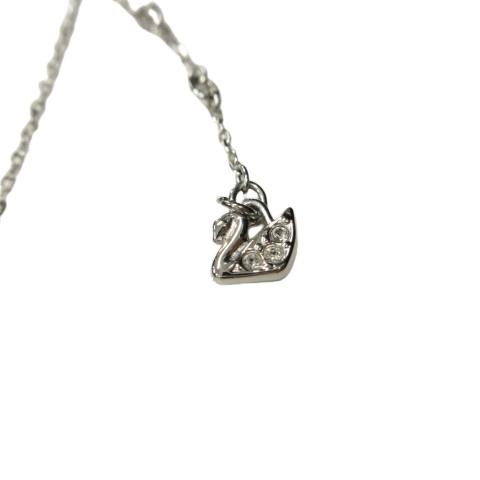 スワロフスキー SWAROVSKI ロングネックレス ミラーボール パール シルバー アクセサリー レディース |  | 03