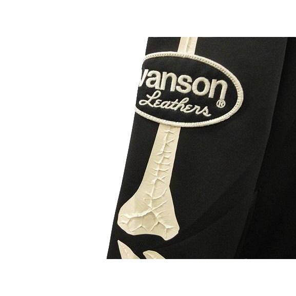バンソン VANSON ボーン スカル トラックジャケット 立体