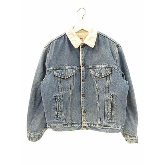 Levi's デニムジャケット　ボアライニング Levi's（リーバイス） Levi's 90s 70608 デニムボアジャケット USA製