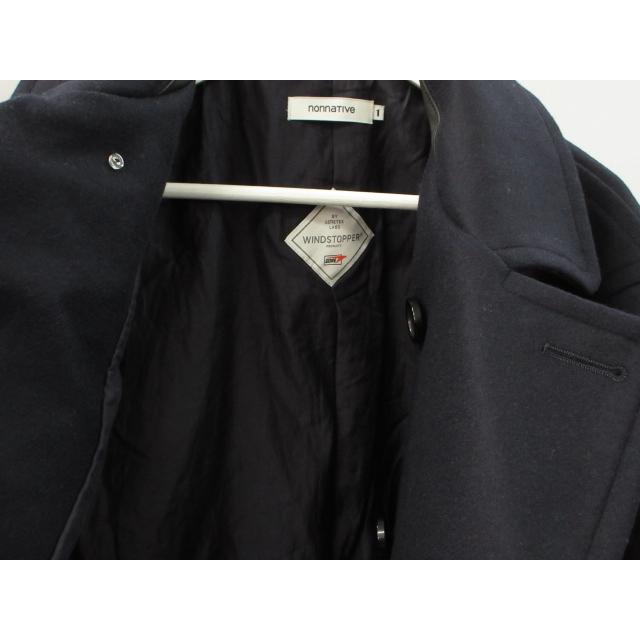 ノンネイティブ nonnative Pコート ピーコート 2025AW 1 ネイビー
