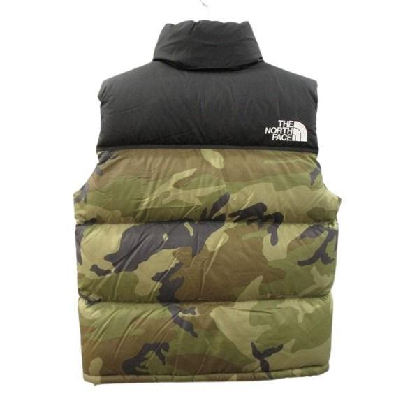 ザノースフェイス ノベルティーヌプシベスト M ダウンベスト カモフラ THE NORTH FACE（ザ ノースフェイス） ノベルティーヌプシベスト M