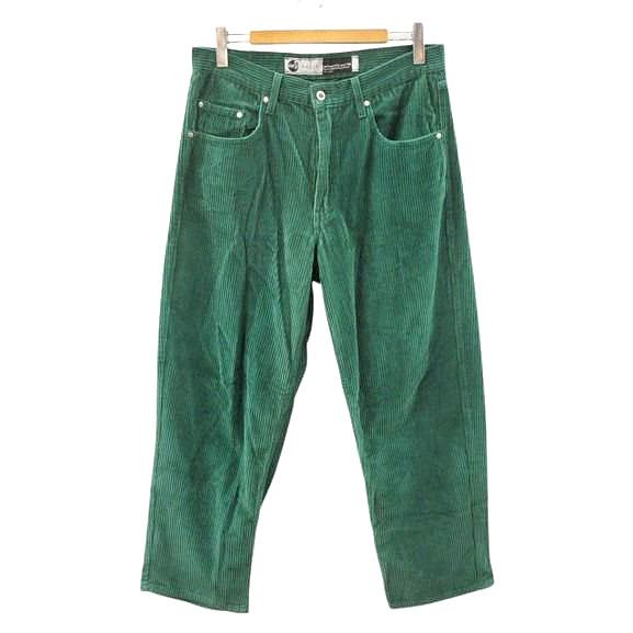Levi’s SilverTab バギー極太コーデュロイパンツ グリーン Levi's（リーバイス） Levi's SilverTab BAGGY シルバータブ バギー