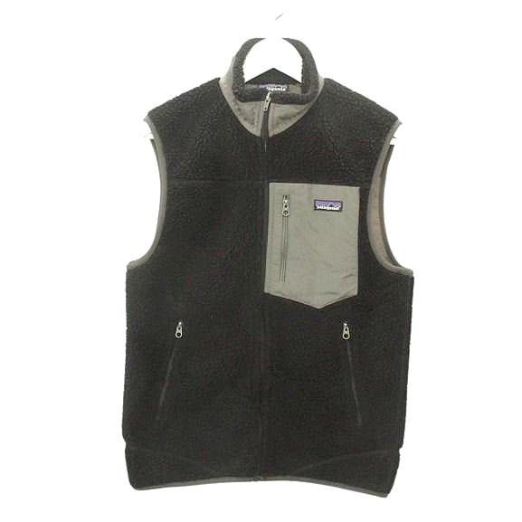 patagonia クラシックレトロX ベスト 黒 23047FA12 パタゴニア Patagonia CLASSIC RETRO-X VEST クラシック レトロX ボア