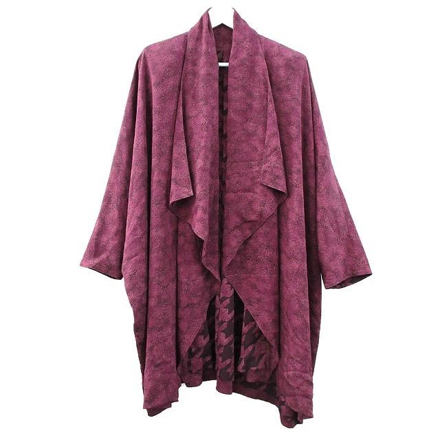 シセンドウ 詩仙堂 HITOSHI TAMURA ちりめん 縮緬 リバーシブル コート