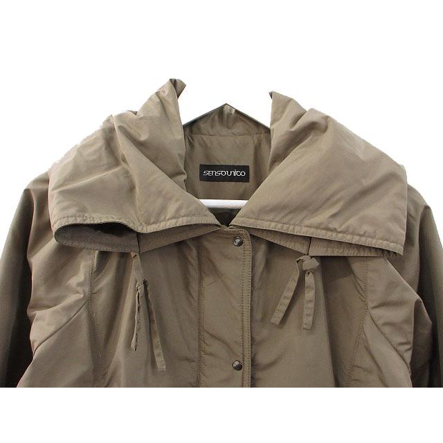 センソユニコ Senso unico コート 中綿 ベージュ系 40 アウター 上着