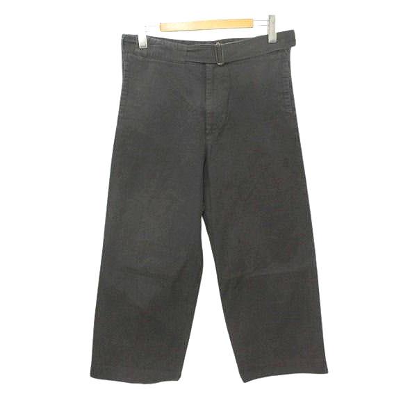 オーラリー AURALEE FINX CHAMBRAY BELTED WIDE PANTS A7SP02CG