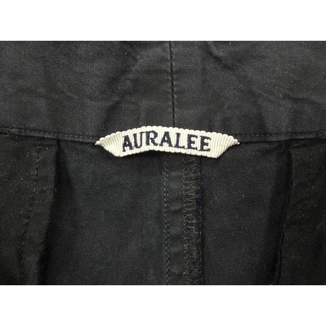 オーラリー AURALEE FINX CHAMBRAY BELTED WIDE PANTS A7SP02CG