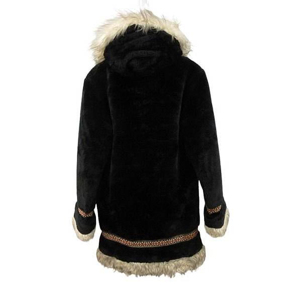 ヴィンテージ VINTAGE 70s STEARNS エスキモー パーカー ブラック S