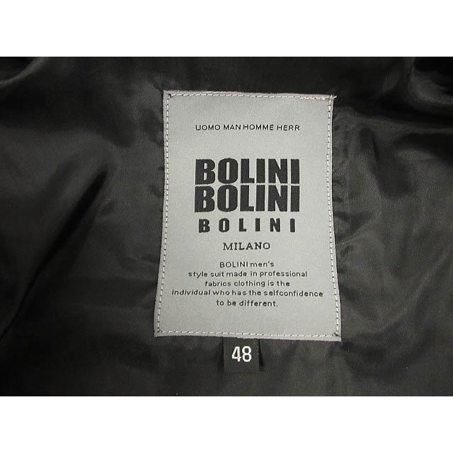 ボリーニ BOLINI レザージャケット シングルライダース ブラウン 48