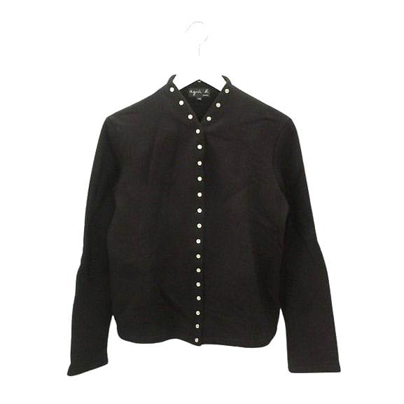 agnes b.（アニエスベー） スナップボタン スウェット プレッション  