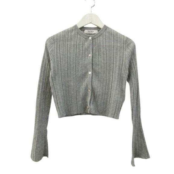 Her lip to ハーリップトゥ Her lip to Random Ribbed Knit Cardigan