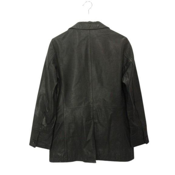 メールアンドコー MALE&Co. レザー ジャケット S ブラック 黒 山羊革 
