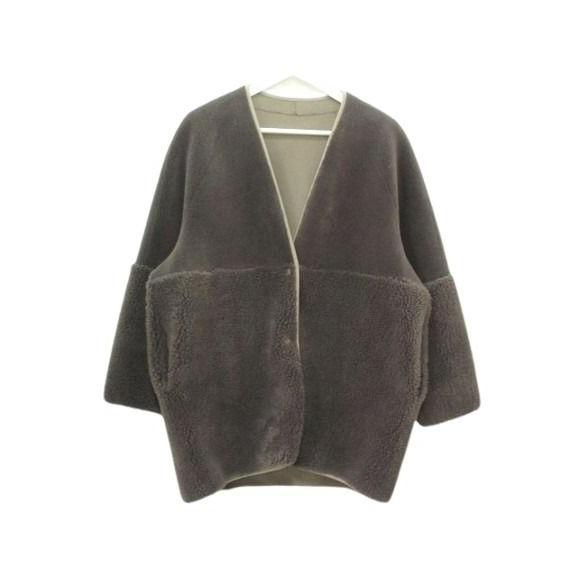 RISLEY リズレー ジャケット コート ボア フェイクムートン