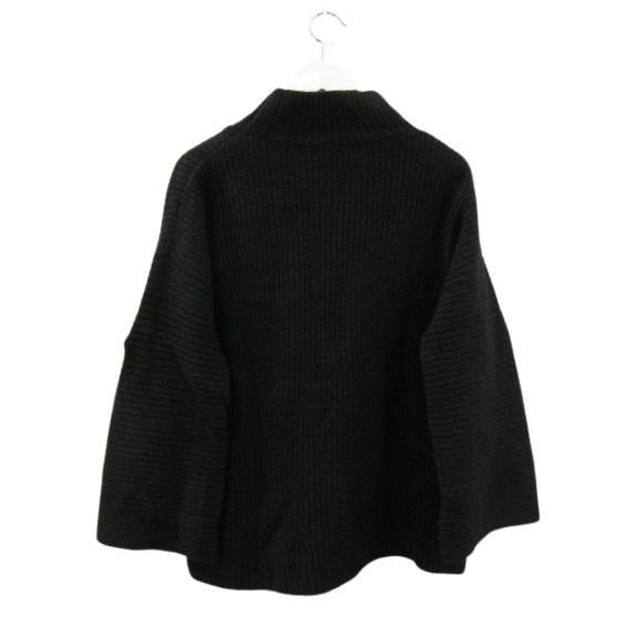 KENZO ケンゾー　ハイネック　ストレッチ　長袖　トップス H&M エイチ&エム × KENZO ケンゾー ニット 長袖 ハイネック ブラック