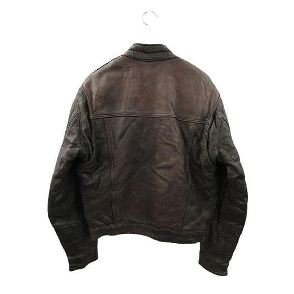 Champlain Leather ブラック レザーライダースジャケット 44 CHAMPLAIN LEATHER レザージャケット USA製 40 黒 ブラック 革ジャン