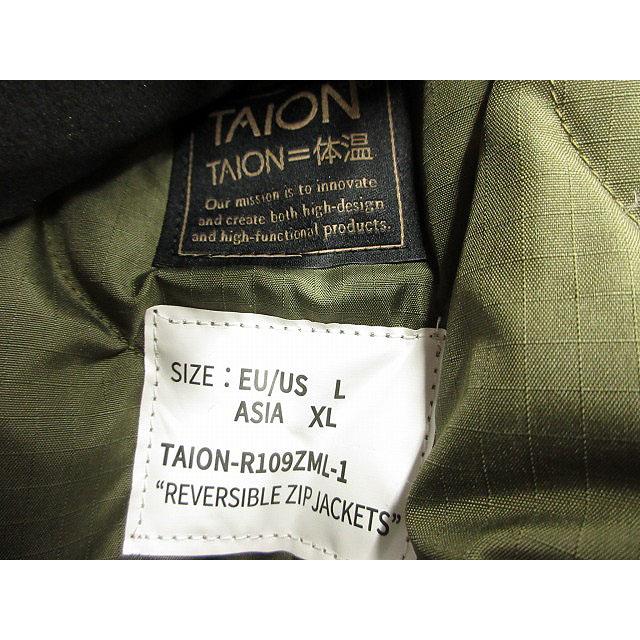 タイオン TAION-R109ZML-1 リバーシブル ジップ ジャケット XL タイオン TAION REVERSIBLE ZIP JACKETS TAION-R109ZML-1 リバーシブル