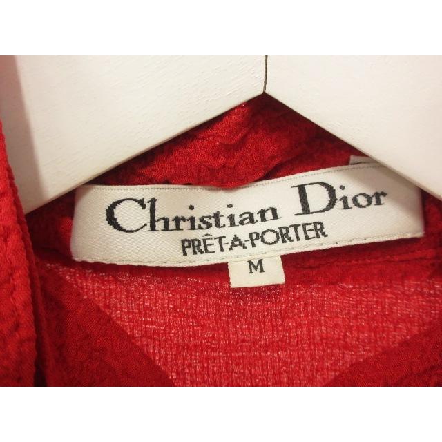 Christian Dior（クリスチャン・ディオール） ボウタイシャツ M