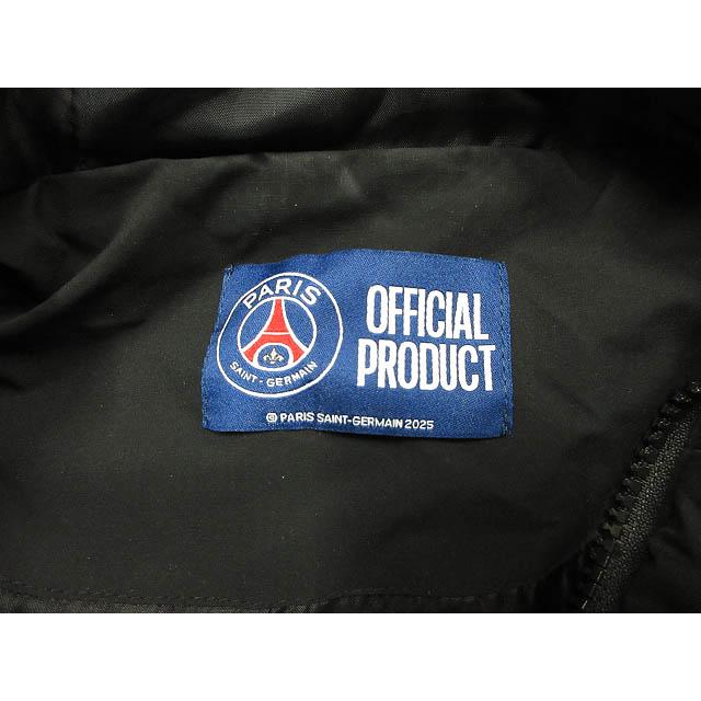 パリサンジェルマン エンブレムロゴ ハイブリッドジャケット M 黒 ブラック Paris Saint-Germain パリサンジェルマン エンブレムロゴ ハイブリッド