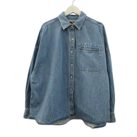 ユニクロ（UNIQLO） UNIQLO C デニムリラックスシャツジャケット 長袖