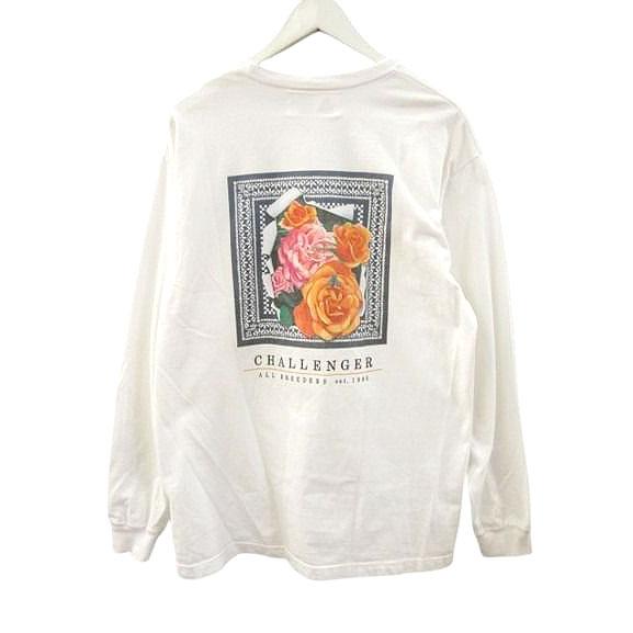 チャレンジャー CHALLENGER 25SS L/S ROSE BANDANA TEE バンダナロング 