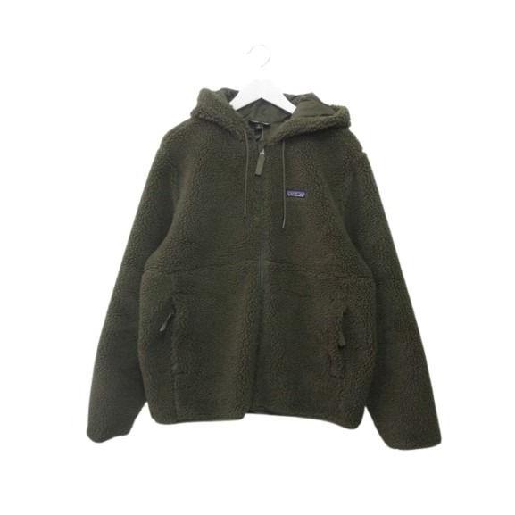 パタゴニア Patagonia レトロXフーディジャケット M カーキ ジャケット 