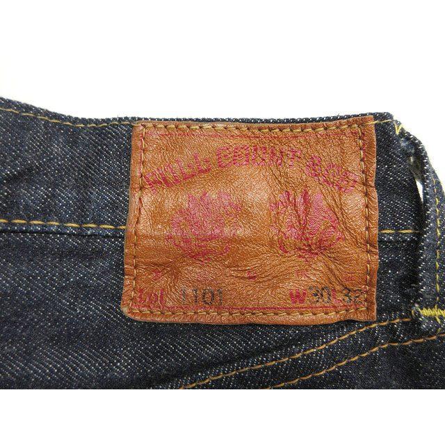 フルカウント FULLCOUNT 1101 Straight Denim セルビッチ ストレート