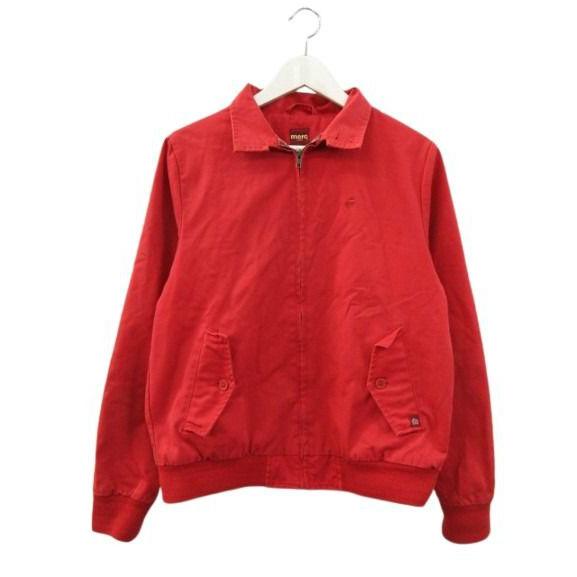 メルクロンドン MERC LONDON スイングトップ ジップジャケット L メルク ロンドン MERC LONDON スイングトップ ジップジャケット レッド