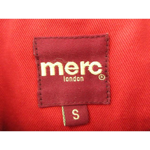 メルク ロンドン MERC LONDON スイングトップ ジップジャケット レッド