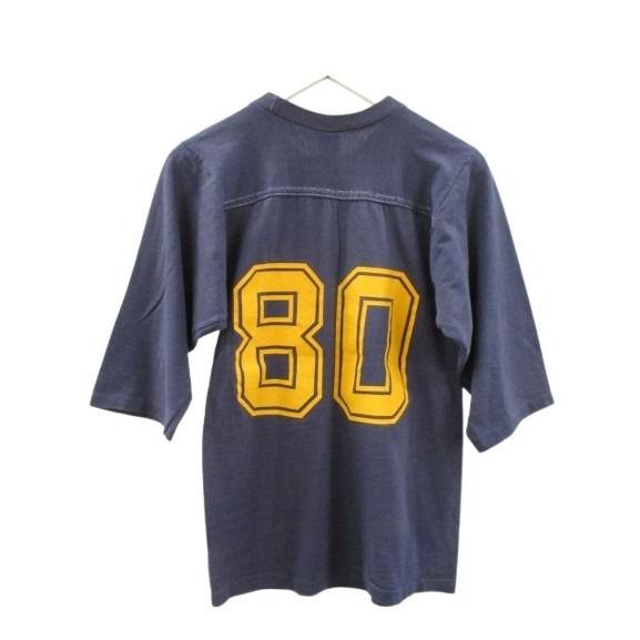 ディズニー DISNEY 80s フットボールTシャツ ナンバリング USA製