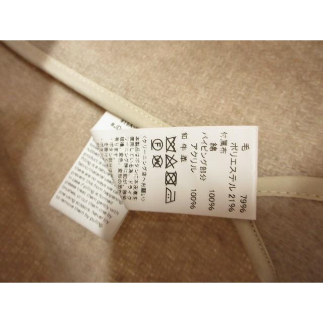 ダントン DANTON ウールモッサ シングルフードジャケット 36 RAW BEIGE