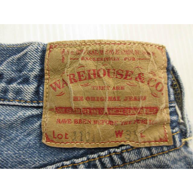 ウエアハウス WAREHOUSE 1101 2ND-HAND セコハン デニムパンツ カット