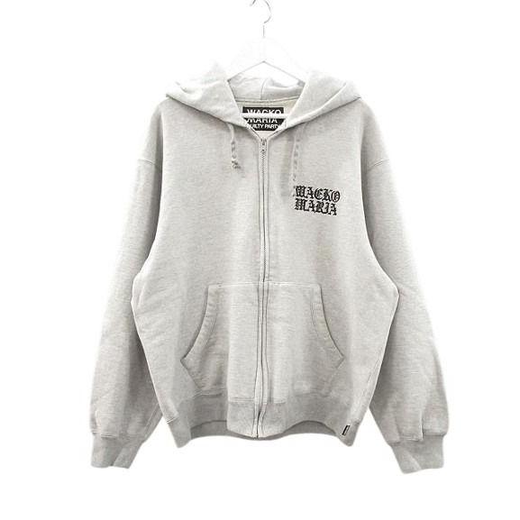 WACKO MARIA ヘビーウェイトフーディ　グレー WACKO MARIA (ワコマリア) HEAVY WEIGHT PULLOVER HOODED SWEAT SHIRT